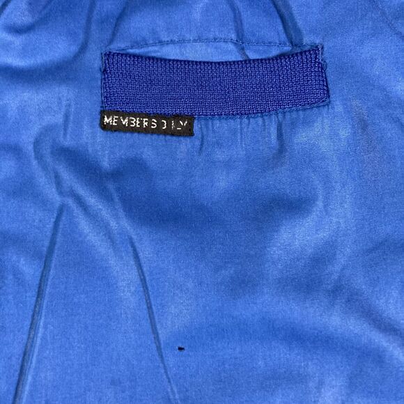 Members Only VINTAGE 80s Lightweight Blue Bomber Jacket (Men's 46) • EUC - Picture 3 of 4
